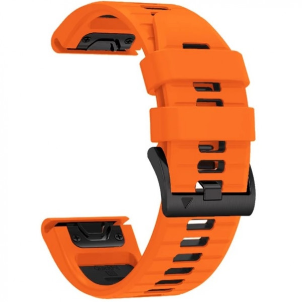  Ремінець Tech-Protect IconBand Pro для Garmin Fenix 5 | 6 | 6 Pro | 7 Orange Black (9319456605075)